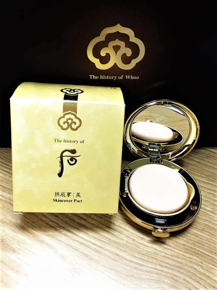 Phấn phủ Whoo Mi Skin Cover Pact SPF35 PA++ 