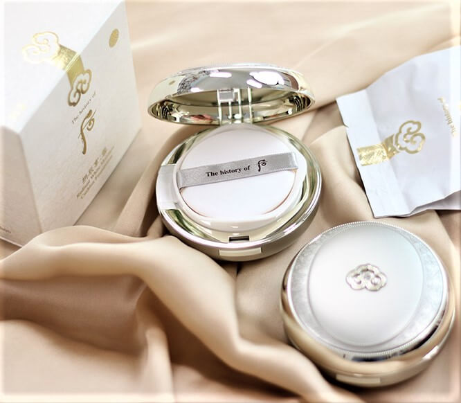 Whoo Gongjinhyang Seol Radiant White Moisture Cushion Foundation