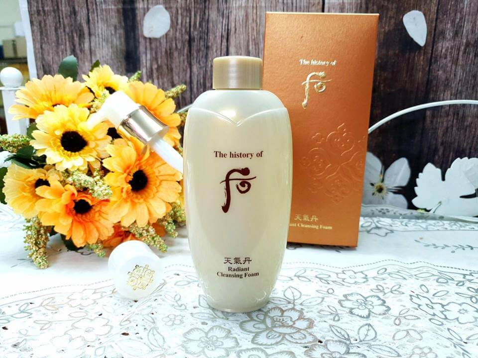 Sữa Rửa Mặt Hoàng Cung Whoo Cheoghidan Radiant Cleansing Foam