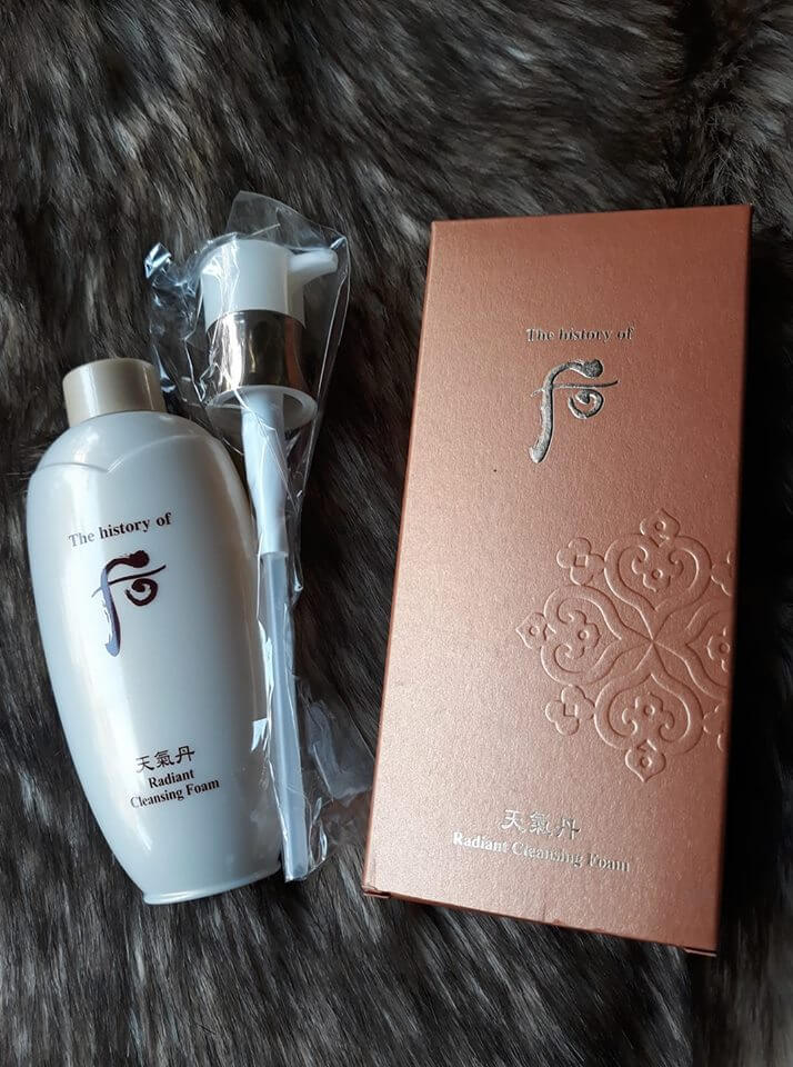 Sữa Rửa Mặt Hoàng Cung Whoo Cheoghidan Radiant Cleansing Foam