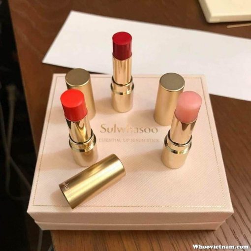 Set Son dưỡng Sulwhasoo Essential Lip Serum Mini 3 cây