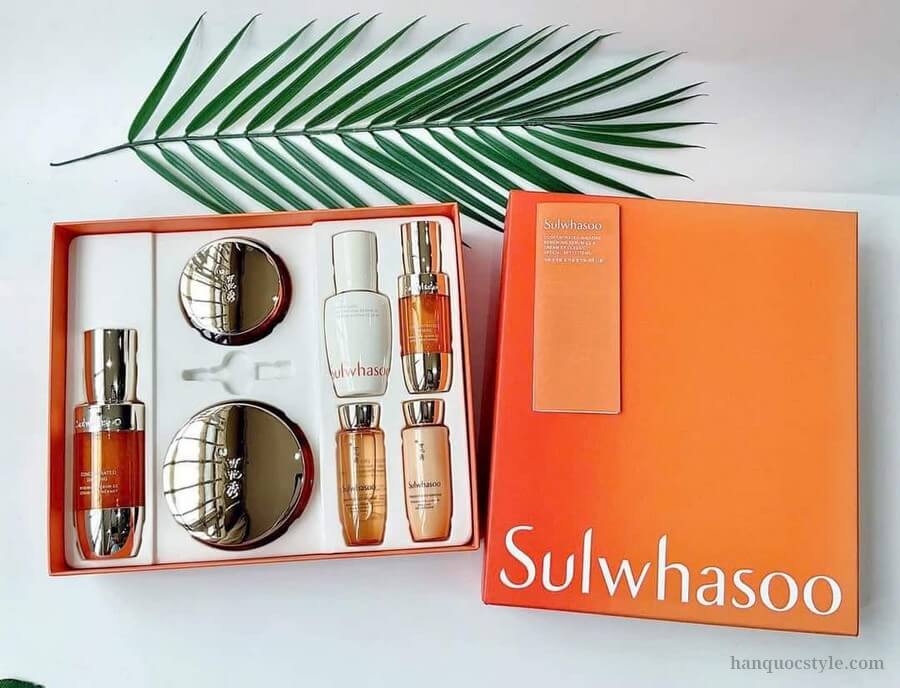 Set kem dưỡng Sulwhasoo Concentrated Ginseng Renewing Perfecting Cream