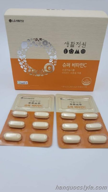 Viên uống bổ sung Vitamin C của Tập Đoàn LG Korea