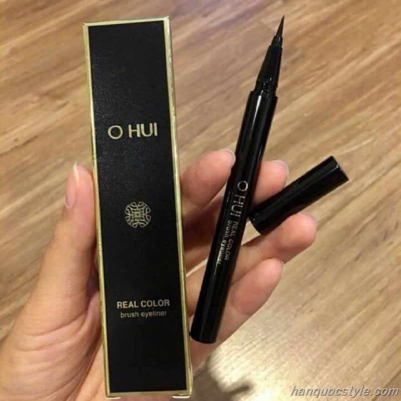 Kẻ mắt nước OHUI Real Color Brush Eyeliner #01 màu đen