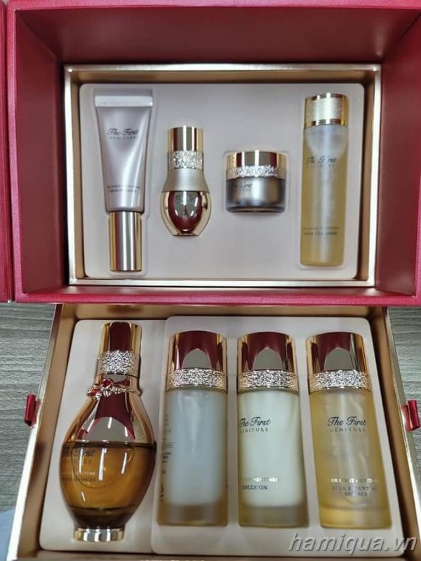 Tinh chất Vàng 24k OHUI The First Geniture Ampoule Advanced Set Special 8SP