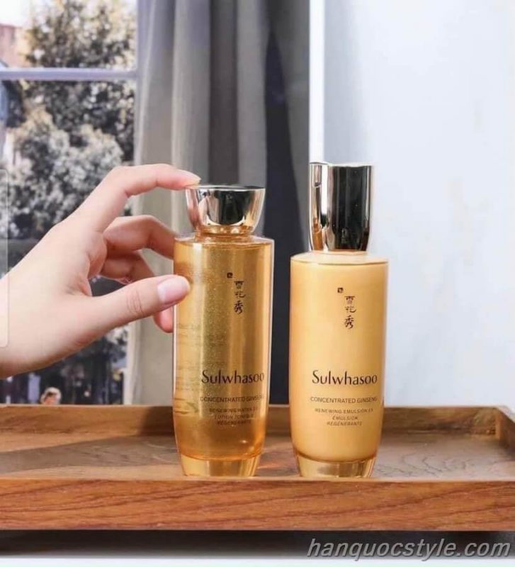 Bộ dưỡng Sulwhasoo Concentrated Ginseng Renewing Set 6 items