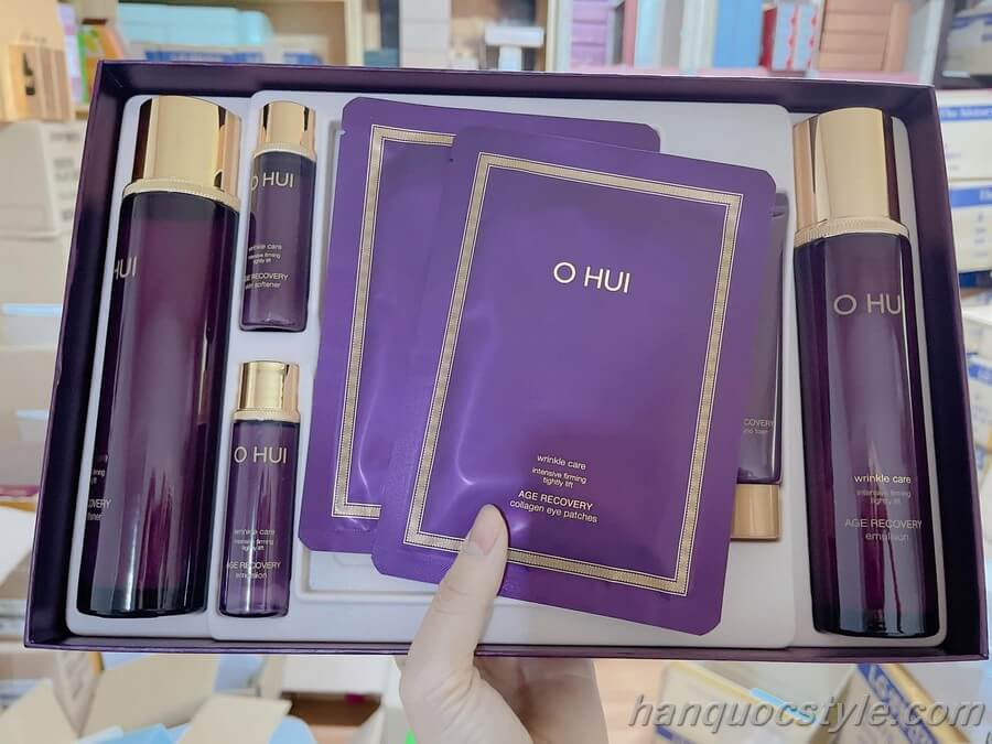 Set Ohui Recovery Baby Collagen - Ohui tím Baby Collagen ( 9SP )