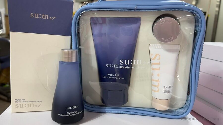 Sum37 Water-full Marine Relief Ampoule Essence Special Set