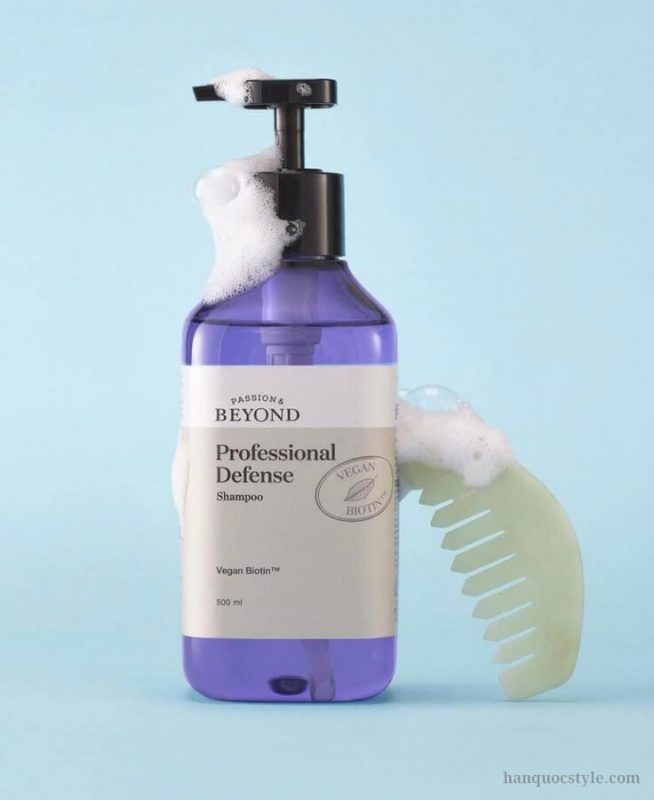 Cặp dầu Gội + Xả Beyond Professional Defense Shampoo 500ml