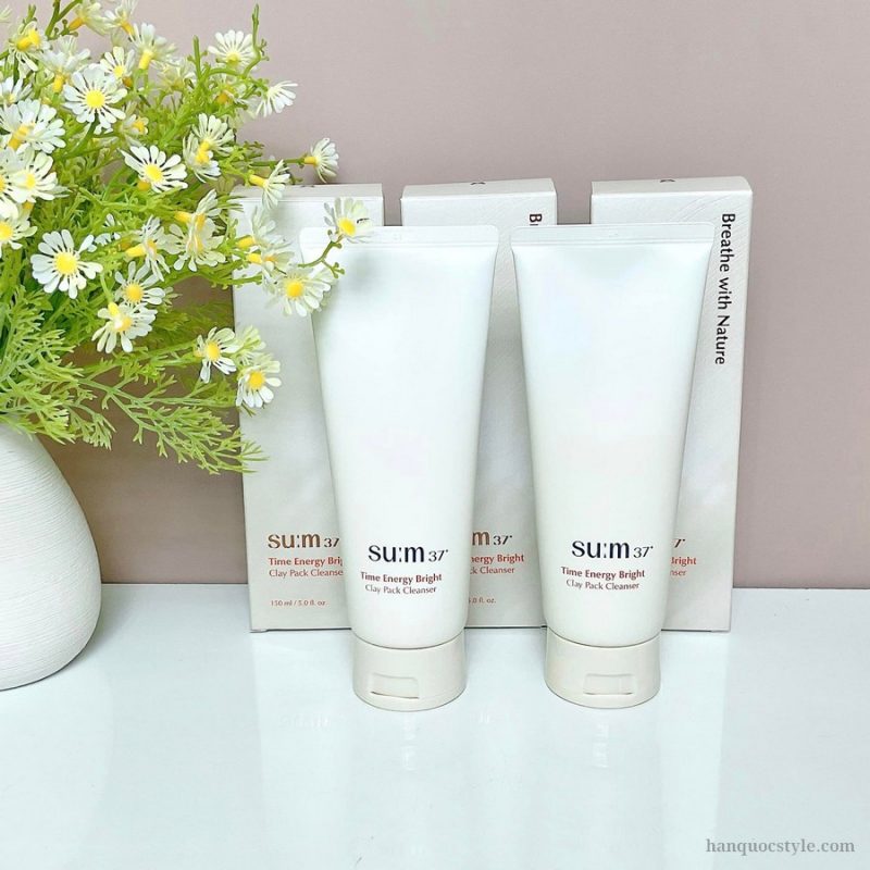 Su:m37 Time Energy Bright Clay Pack Cleanser